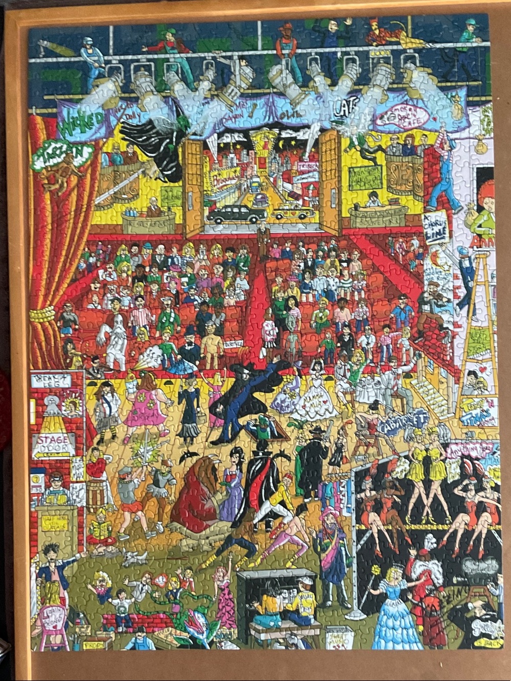 Broadway Theme 1000 Piece Puzzle
